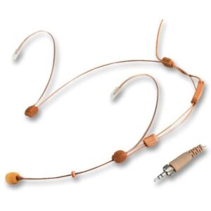 Pulse MIC-3000LJ lightweight headset condenser microphone with 3.5mm locking jack – North East Theatre Supplies