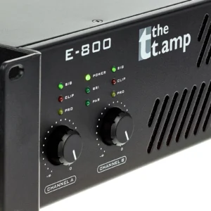the t.amp e-800 front